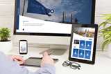 Nouryon online trainings visual on screens