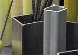 Materials manufactured using the pultrusion process