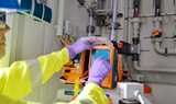 Image of a chlorine dioxide system used for NOx reduction—highlighting Nouryon’s solutions for industrial gas treatment.