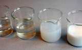 Levasil Colloidal Silica aqueous dispersions are available in a variety of grades determined by particle size, structure, concentration, pH, surface charge and surface modification. The appearance of colloidal silica dispersion depends greatly on the particle size