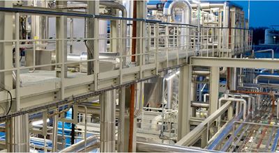 Chemical manufacturing plant