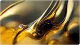 Abstract flow of lubricant 