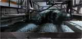 Industrial production line of iron ore pellets