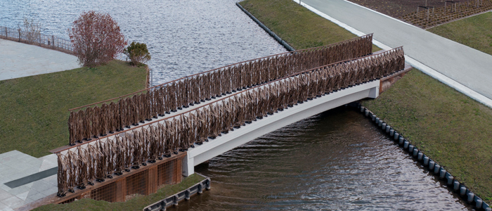 Bio-based 'Floriade bridge' (The Netherlands)