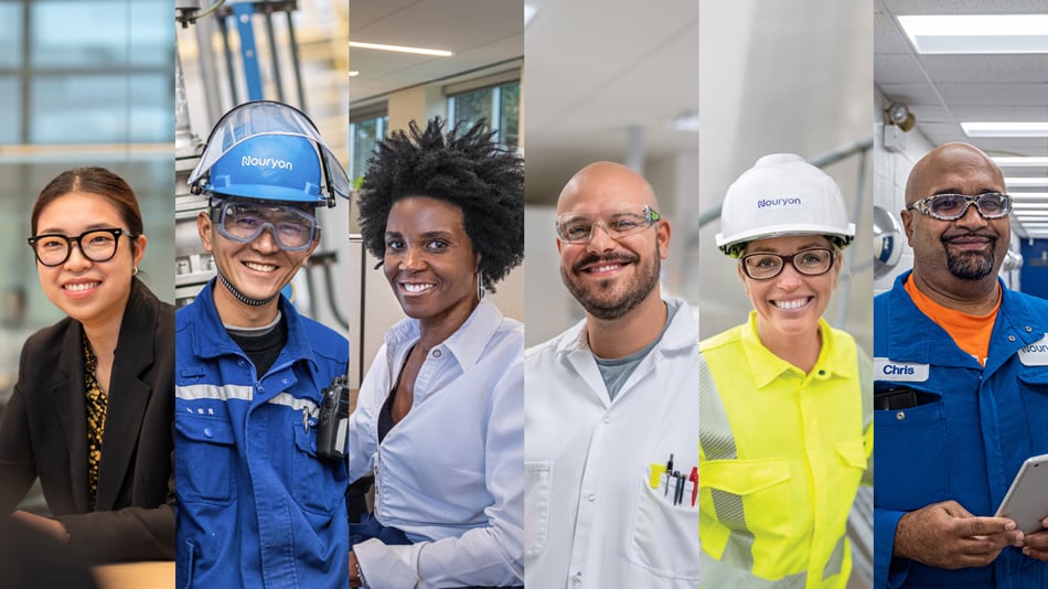 Nouryon Careers - Faces of Nouryon employees across the world