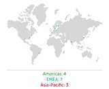 14 innovation centers of Nouryon around the world