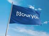 Blue flag with Nouryon logo