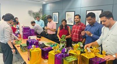 Nouryon employees making packages