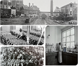 Historic photography from site Bohus 1920's and 1930's representing our 100 years of experience and passion for innovation